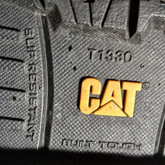 Caterpillar CAT Men's Brown Leather Alaska 2.0 Steel Toe Work Boots Size 8.5 - Picture 9 of 16